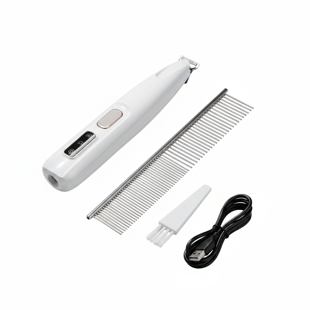 Pet Trimmer - Pure White Background