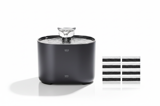 Premium Pet Water Fountain - White Background